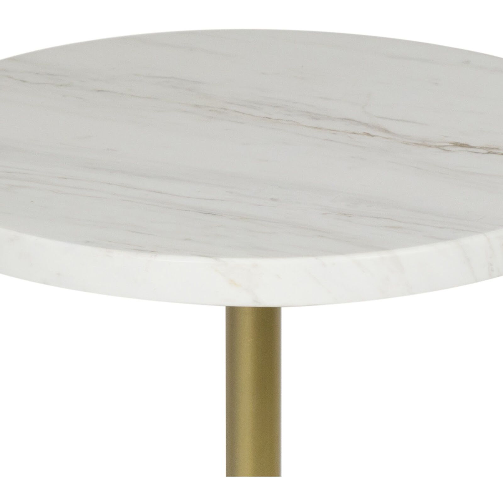 Arthur 21 X 13 inch Natural Brass Accent Table